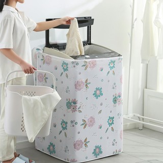 Bọc Máy Giặt Cửa Ngang Cửa Trên Loại Dày Chống Bụi Chống Nước, Áo Trùm Máy Giặt 7 8 9 10kg Che Phủ Kín Thân Máy SUNND