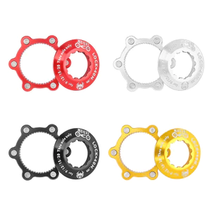 Tmoy Xe Đạp Centerlock Sang 6 Lỗ Adapter Xe Đạp Leo Núi Hub Khóa Trung Tâm Chuyển Đổi 6 Bu Lông Phanh Đĩa Cánh Quạt Đi Xe Đạp Accessoires TCVN