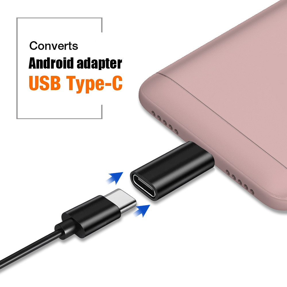 Đầu nối bộ chuyển đổi Type-C sang Micro USB cho thiết bị Xiaomi / Redmi / Huawei / Android cũ, Phụ kiện máy tính bảng điện thoại tương thích OTG
