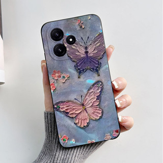 Dành Cho Xiaomi Redmi 12 5G Ốp Lưng Mềm Thiết Kế Mới 2024 Mờ Thời Trang Bướm Phi Hành Gia In Hình Chống Sốc Mỏng Ốp Lưng