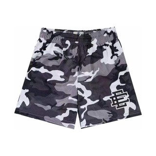 Eric Emmanuel Quần Short Thường Ngày Chạy Bộ Quần Tập EE Nam Thể Dục Tập Cơ Chạy Bộ Khu Phố Quần Lưới Thể Thao Châu Âu Mỹ Dạo Phố Quần