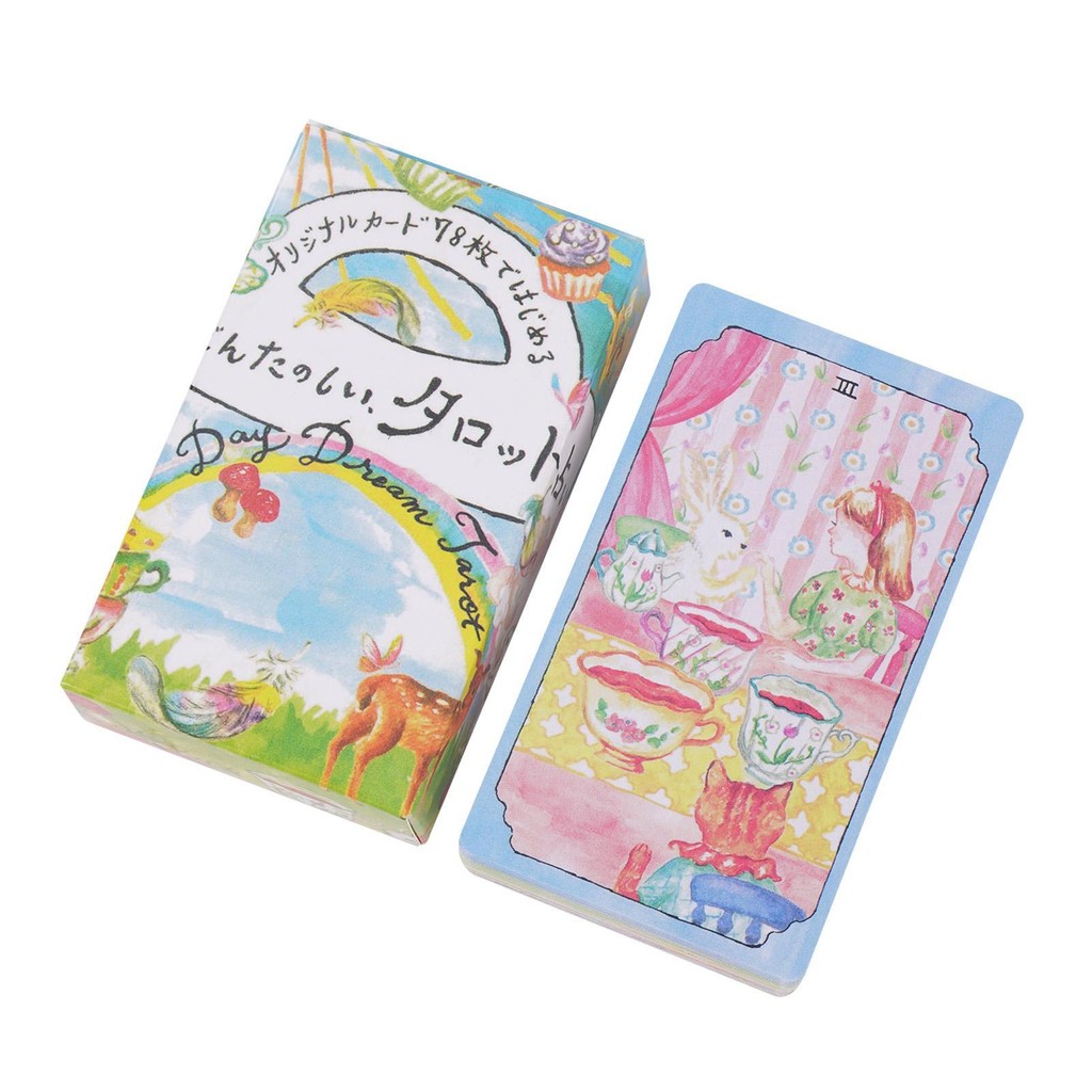 Day Dream Tarot Deck Phiên bản tiếng Anh đầy đủ Oracles Deck Board Games Cards ewoekvn
