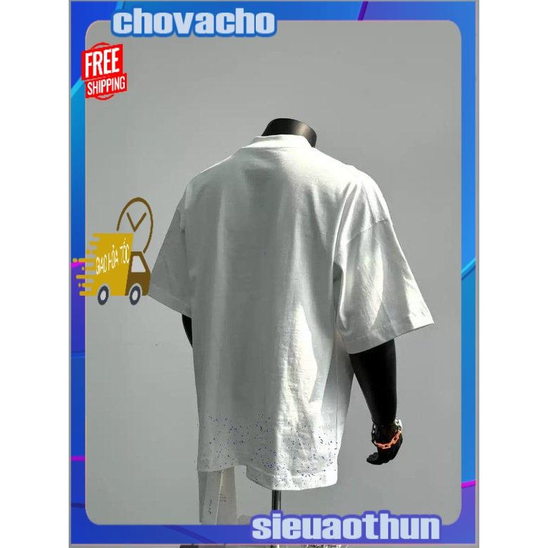 Áo thun Stee Cổ tròn BLUE  & PURPLE HEART Localbrand ICVCVNI Unisex