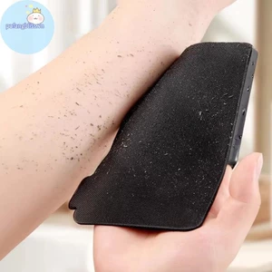 Pufangbliss 1 Máy Chà Tắm Toàn Thân Tắm Tẩy Tế Bào Chết Tẩy Da Chết Miếng Lót Cao Su Đen Bàn Chải Massage Da Găng Tay Chà Tắm VN