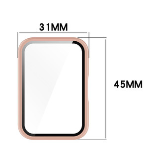 Ốp PC Kính Cường Lực Cho Samsung Galaxy Fit 3 Vỏ Đồng Hồ Thông Minh Bảo Vệ Màn Hình Phim Toàn Diện