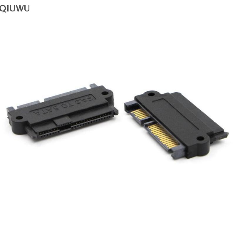 Qiuwu Dành Cho SAS 29 pin Nữ Sang SATA 22pin Nam Adapter Chuyển Đổi Kết Nối Cho Windows.