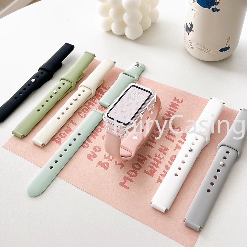 Dành Cho Huawei Fit 4 Pro 3 Honor Band 11Pro 10 9 7 6 NFC Dây Đeo Silicon Mềm Vòng Tay Thể Thao Thời Trang Dây Đeo Đồng Hồ Cho Huawei Band 9 / 8 6 / 6Pro / 7 Correa Thay Thế