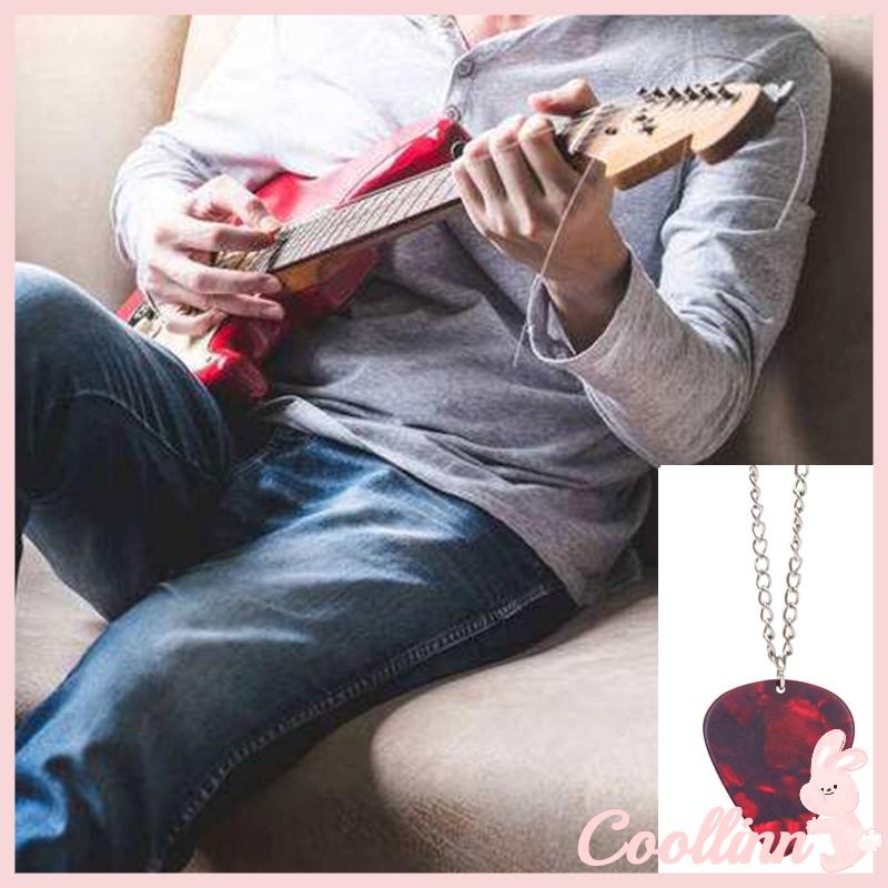 Coo Vòng cổ câu lạc bộ Hellfire độc đáo Eddie Munson Guitar Pick Mặt dây chuyền Vòng cổ