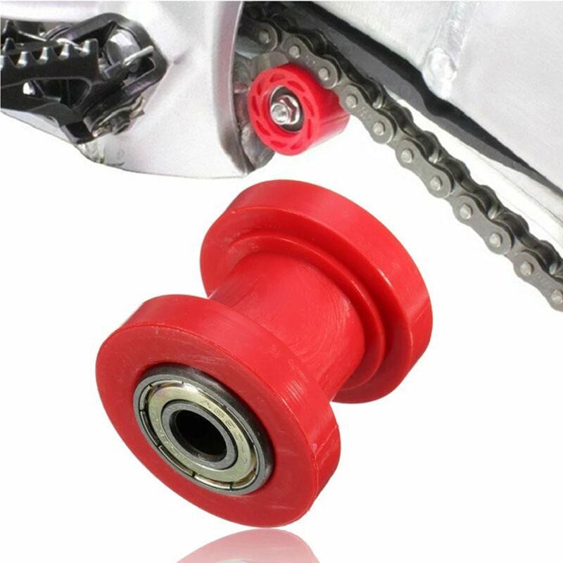 Tmoy 1 Chiếc 8 Mm 10 Mm Dây Xích Con Lăn Thanh Trượt Căng Bánh Xe Hướng Dẫn Hố Bụi Bẩn Xe Đạp Mini Moto TCM