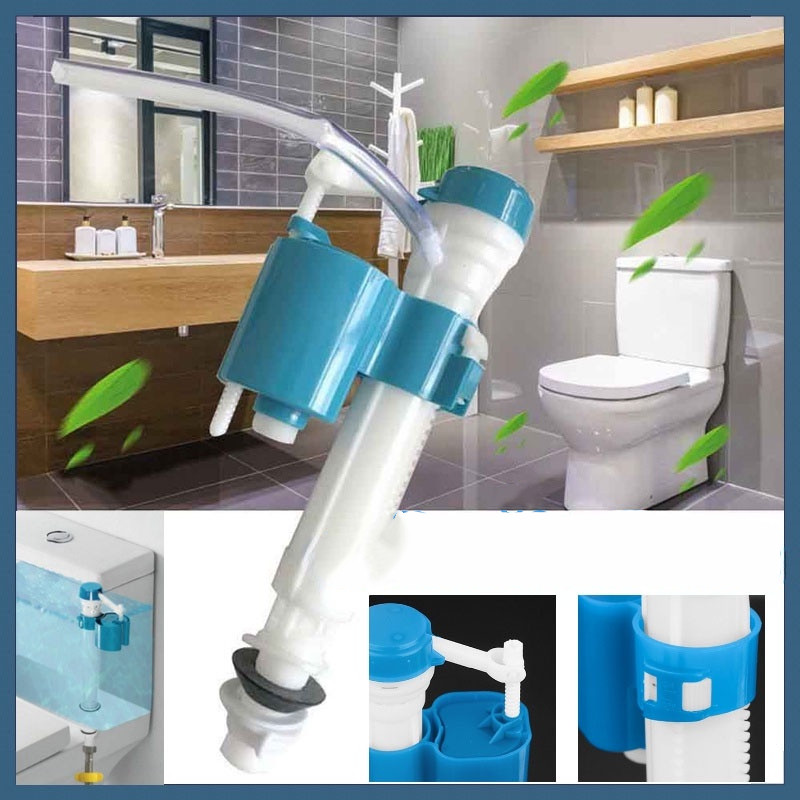Phụ kiện phao nhựa cho nhà vệ sinh，Cụm Van Cấp Nước Cho Bồn Cầu Cao Cấp, điều chỉnh chiều cao mực nước