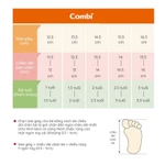 (MamanBébé chính hãng) Giày Combi S-Go – Hỗ trợ phát triển bàn chân A2501 màu hồng — ảnh 7