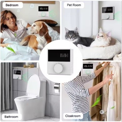Máy lọc không khí Máy lọc không khí cầm tay cho gia đình Máy tạo Ion âm Máy làm mát không khí Ion Máy tạo Ozone cho phòng ngủ Nhà vệ sinh