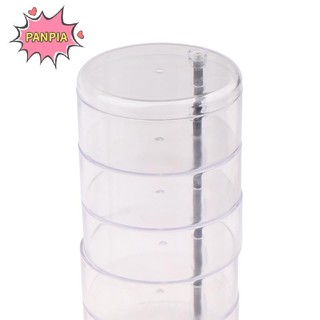 [PNPIA] Hộp Bảo Quản Trong Suốt Chống Bụi Và Chống Thấm Nước Dung Tích Lớn Xoay Được Trang Sức Kẹp Tóc Trang Sức Mỹ Phẩm Hộp Bảo Quản VN