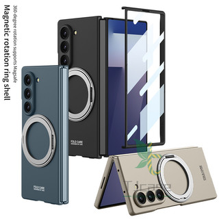 Chân đế 360° Vỏ từ tính xoay được Samsung Galaxy Z Fold 7 Z Fold 6 Vỏ sạc không dây siêu mỏng