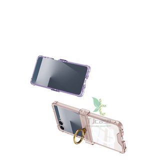 Ốp lưng túi khí trong suốt từ tính Samsung Galaxy Z Flip 7 6 5 4 Hing Vỏ sạc không dây kín khí hoàn toàn