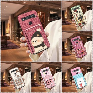 Ốp Điện Thoại Chống Bụi Bẩn Chống Thấm Nước Cho TCL 10 5G Dễ Thương Chống Sốc Bọc Toàn Bộ Túi Đựng Thẻ Graffiti Khe Cắm Thẻ Mềm Ốp Lưng Bảo Vệ Silicon Thiết Kế Thời Trang TPU Chống Va Đập