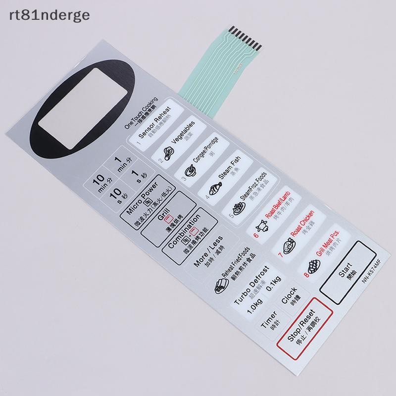 Ge Lò vi sóng Phụ kiện Bảng điều khiển màng NN-K574MF Công tắc cảm ứng Nút điều khiển Phụ tùng thay thế n