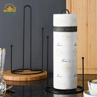 YOVIP 1 Sắt Nhà Bếp Cuộn Khăn Giấy Phòng Tắm Giá Treo Khăn Giấy Bàn Ăn Dọc Khăn Ăn Giá Để Đồ Nhà Bếp VN