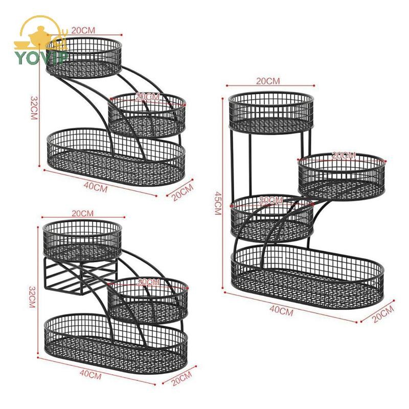 YOVIP 1 Nhẹ Sơn Kim Loại Hộp Đựng Mỹ Phẩm Lắp Đặt Trang Điểm Giá Để Đồ Trang Điểm Hiện Đại Vanity Kệ Để Bàn VN