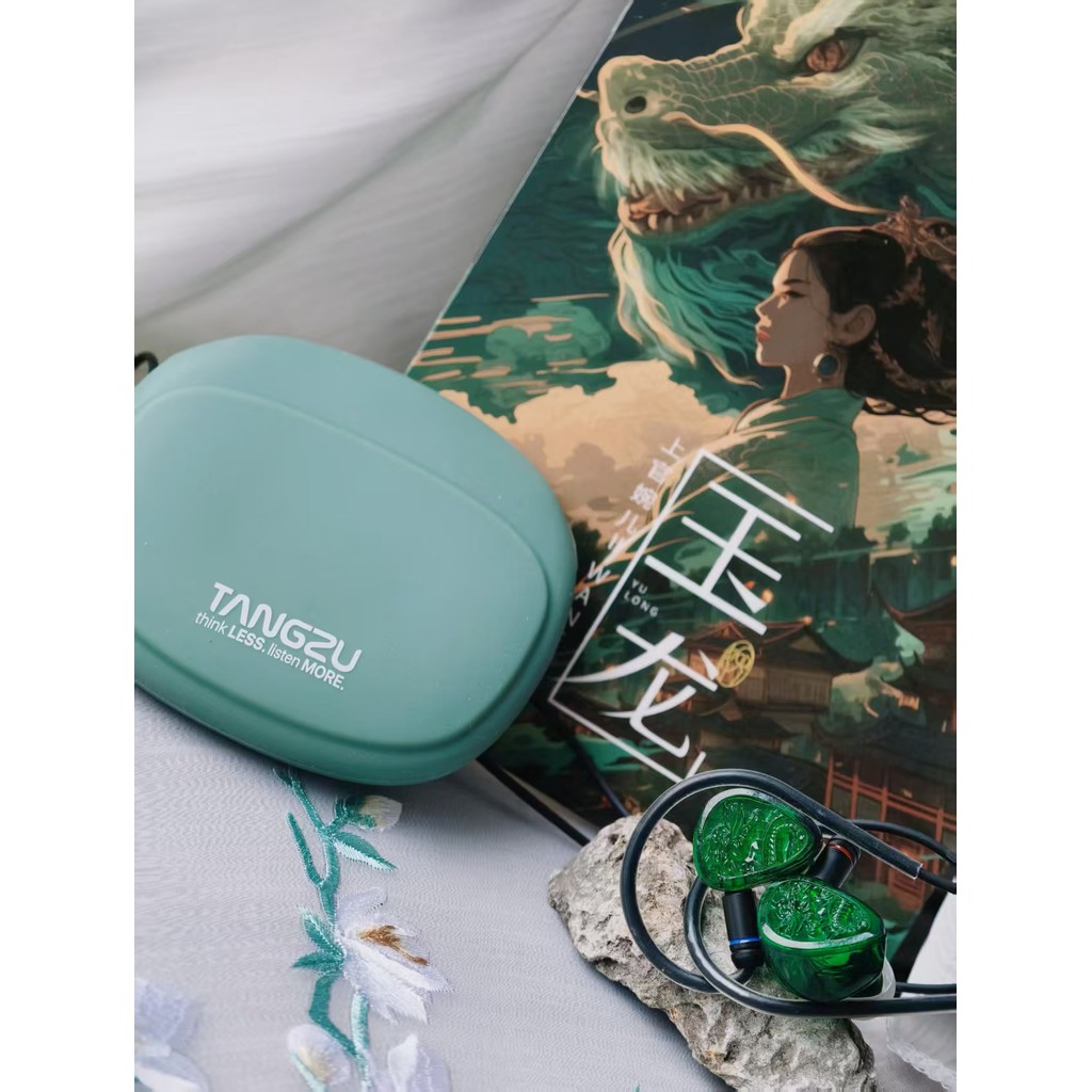 TangZu Waner 2 Jade Dragon Dynamic Driver Tai nghe nhét tai Âm thanh chất lượng cao Thoải mái khi đeo tai có dây WanerII Xanh lá cây | BigBuy360 - bigbuy360.vn