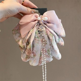 Nơ Ruột Băng Kẹp Tóc An Toàn Cho Tóc, Phong Cách Công Chúa Dành Cho Nữ Và Cô Gái