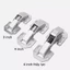 Bản lề gập thông minh 90 ĐỘ bản lề giảm chấn Tủ Không Khoan Ếch hinge Bao gồm vít