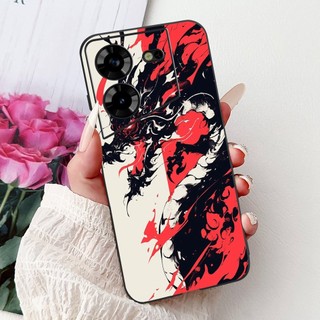 Vỏ Mát Cho Tecno Pova 5 LH7n / Pova 5 Pro LH8n Ốp Lưng Rồng Hổ Hoạt Hình Mềm Vỏ Điện Thoại Cho Tecno Pova5 5Pro