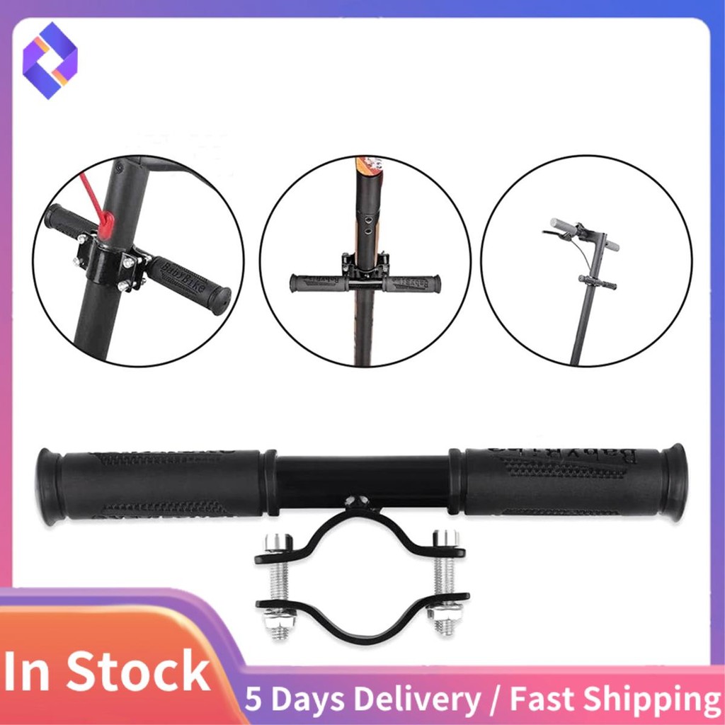 Tay cầm xe tay vịn an toàn cho xe tay ga di động Silicon chống trượt Thích hợp cho M365 Nineb Giá đỡ có thể điều chỉnh màu đen