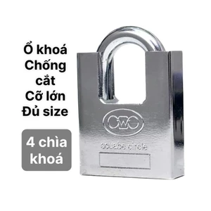 Khóa Cửa Nhà Ổ Khóa Chống Cắt Trắng Circle 60mm 70mm