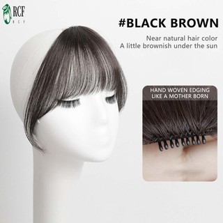 Phần mở rộng tóc fake fringe, dễ dàng kẹp lên tóc, phù hợp wear daily