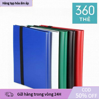 [COD] 【48h】Sổ đựng card , album sưu tập thẻ bài Pokemon Yugioh Hàn quốc 9-Pocket đen 3x3 sổ card đựng thẻ túi đựng thẻ