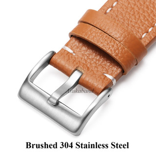 Dây đeo đồng hồ bằng da bò hai mặt 100% 18 / 19 / 20 / 21 / 22 / 24mm Cổ điển Nam Nữ Vòng đeo tay Đồng hồ bằng da thật Phụ kiện đồng hồ