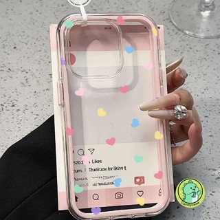Ốp Điện Thoại 2 Trong 1 Cho Redmi Turbo 4 Pro 3 A4 A3 Pro 5G 4G Vỏ Sang Trọng Dễ Thương Trái Tim Tình Yêu Trong Suốt Chống Rơi Vỏ Mềm