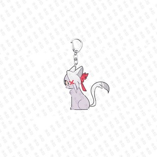 Vaggie Valentino Anime Móc Khóa Alastor Sir Pentious Nam Móc Chìa Khóa Cho Nữ Hoạt Hình Thời Trang Hình Acrylic Móc Khóa Mặt Dây Chuyền Quà Tặng