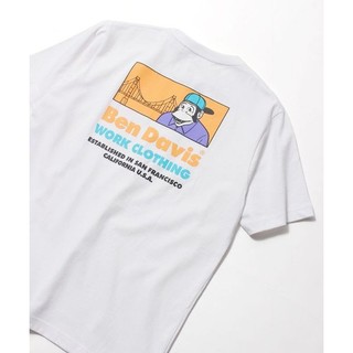 BEN DAVIS BRIDGE GORILLA Nam Orangutan Tay Ngắn 100% Cotton Thể Thao Thời Trang Áo Thun 0515