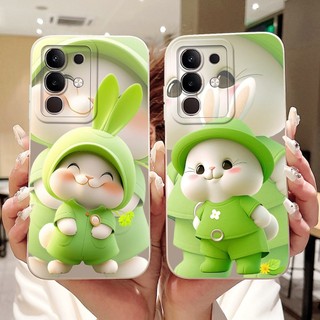 Dành Cho Vivo Y29 4G Y29S 2025 Vỏ Hoạt Hình Mèo Thỏ Dễ Thương Vivo Y29 4G / Y29S 5G Vỏ Điện Thoại Silicon Mềm Bảo Vệ Ống Kính