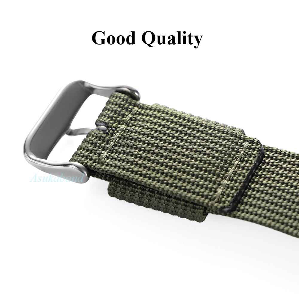 Vòng Đơn NATO Dây Đeo Đồng Hồ 18mm 20mm 22mm ZULU Nylon Vải Đồng Hồ Phong Cách Quân Sự Một Vòng Đồng Hồ Vòng Tay Cho Seiko 5 Diver Lặn Nam Nữ Thể Thao