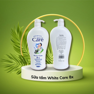 [combo 2 chai] Sữa Tắm Dê 8x White Care 1200ml