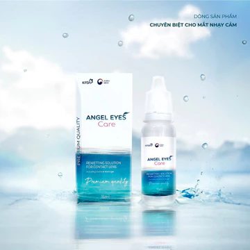 [HÀNG CHÍNH HÃNG] Nước nhỏ mắt lens 15ml cao cấp cho mắt nhạy cảm (Dung dịch nhỏ mắt cho kính áp tròng | Nước nhỏ lens)
