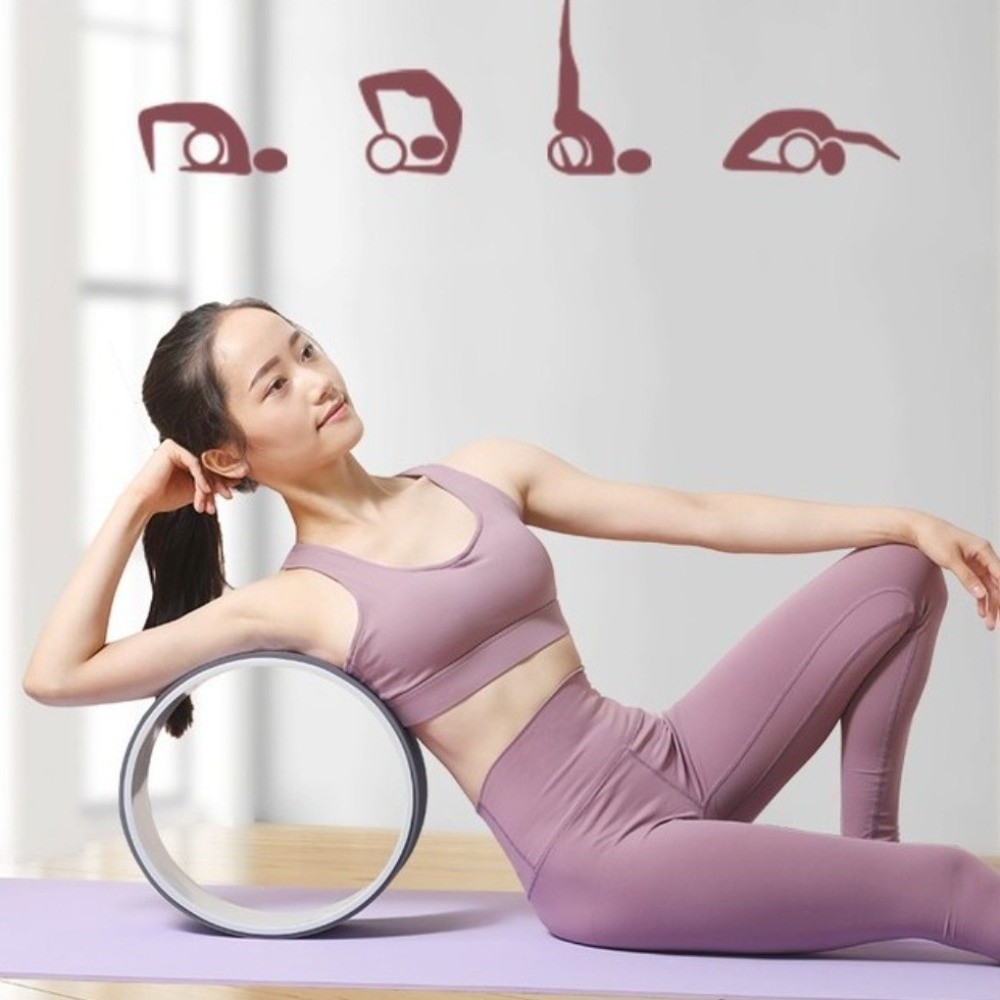 Con lăn tập lưng đa chức năng - Tập Yoga, Massage Cơ, Pilates cho Gym Nhà