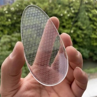Máy chà sàn chân WEAVELYF, Tấm Rasp chân thủy tinh hai mặt, Dụng cụ tẩy tế bào chết bằng kính Heel File Hard Dead Skin Remover Chăm sóc móng chân