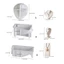 Bộ khuôn silicon Treeling cho đồ trang sức thủ công Thủ công Vòng cổ Mặt dây chuyền Hiển thị các dự án đúc thạch cao