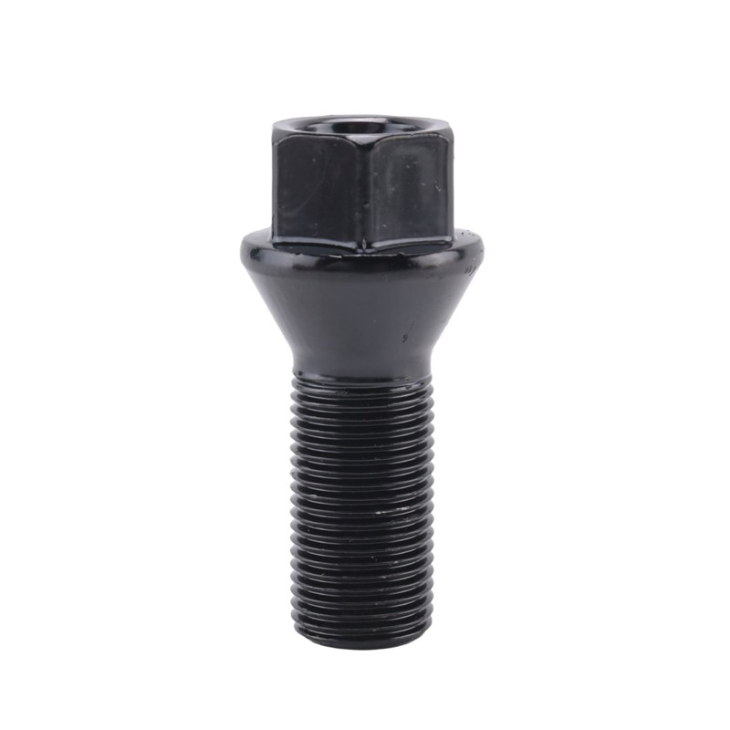 5 Cái M14 x 1.25 Đen Khóa Bánh Xe Lug Bu Lông Thép 36136781151 Cho - X3 X5 E70 E71 F20 F25 X5 X6