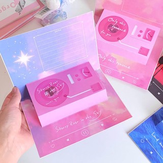 Thiệp Giấy Sinh Nhật Vintage Phong Cách Romance Đĩa Nhạc Quà Chúc Mừng Độc Đáo Timo GQ55
