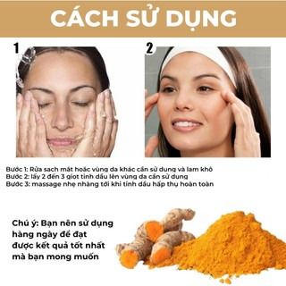 Tinh Dầu Nghệ 30Ml Serum Chăm Sóc Da Mặt Dưỡng Ẩm Dưỡng Ẩm Cải Thiện Tông Màu Da Chống Lão Hóa Làm Sáng Nếp Nhăn