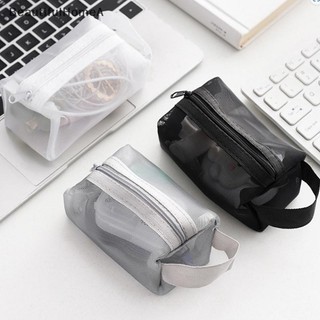 BeautifulHomeA 1 Lưới Du Lịch Túi Đựng Mỹ Phẩm Dây Kéo Túi Trang Điểm Cho Nữ Rửa Vệ Sinh Túi Trang Điểm Tổ Chức Di Động Túi Bảo Quản VN