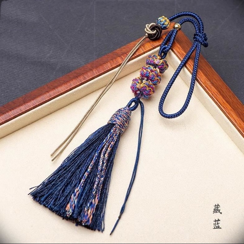 ✨Tự Làm Tay Cầm Dây Trang Sức Mandala Sen Ghế Dệt Tay Trung Quốc Thắt Lưng Xe Tua Rua Phụ Kiện Dây 25.8.19