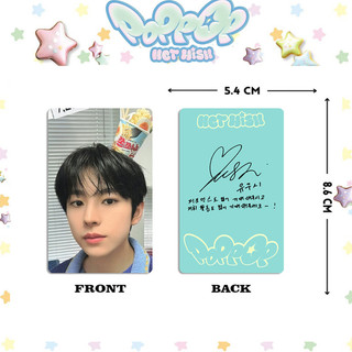 GC9 6 Cái / bộ NCT WISH LOMO Card 2th Mini Album poppop MAKESTAR Bưu Thiếp Bộ Sưu Tập KPOP Stars Ngoại Vi CG9