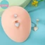 Sund Thời Trang Lấp Lánh Zircon Bụng Nút Nhẫn Trái Tim Rốn Xuyên Nhẫn Nữ Cơ Thể Phụ Kiện Trang Sức VN