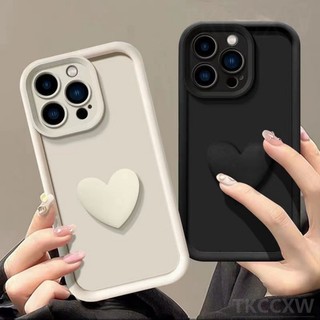 Ốp Điện Thoại Trái Tim Tình Yêu 3D Cho Honor 400 200 Pro 400 Lite X9C X9B X7C X8C X6C X6B 200 Smart Full Gói Matte Chống Rơi Vỏ Bảo Vệ Mềm
